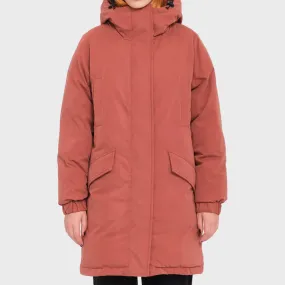 Volcom Womens Sleepi Puff Up Parka - Chestnut Brown