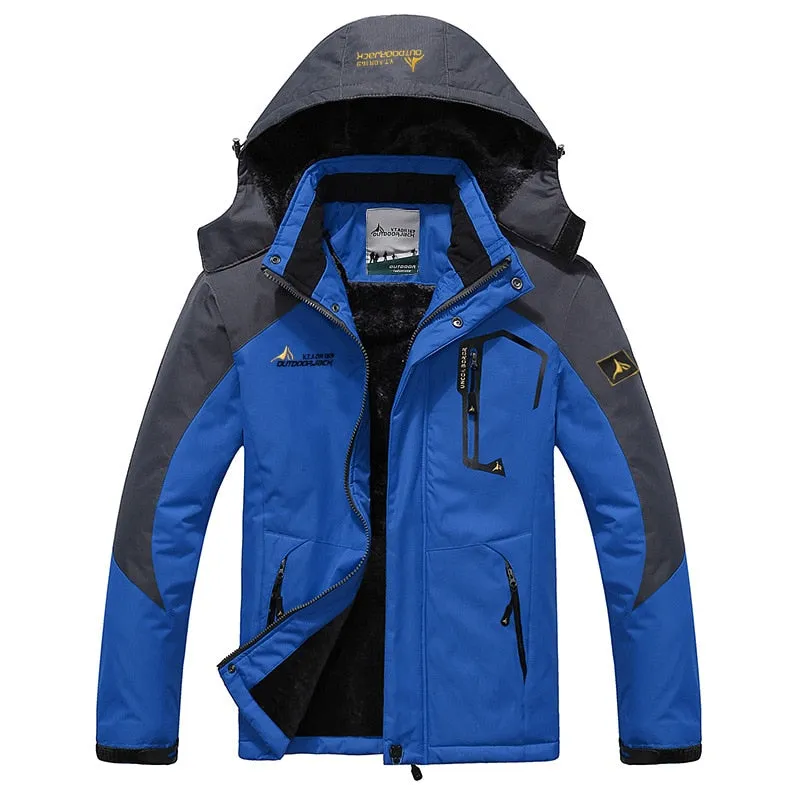 Warm Snow Fleece Windproof Jacket