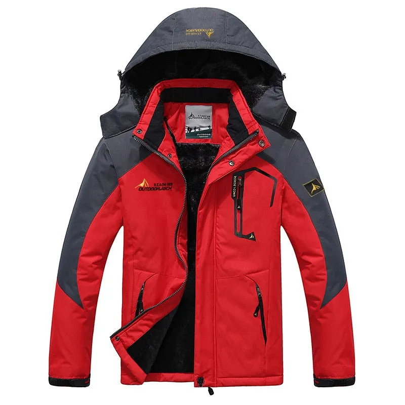 Warm Snow Fleece Windproof Jacket