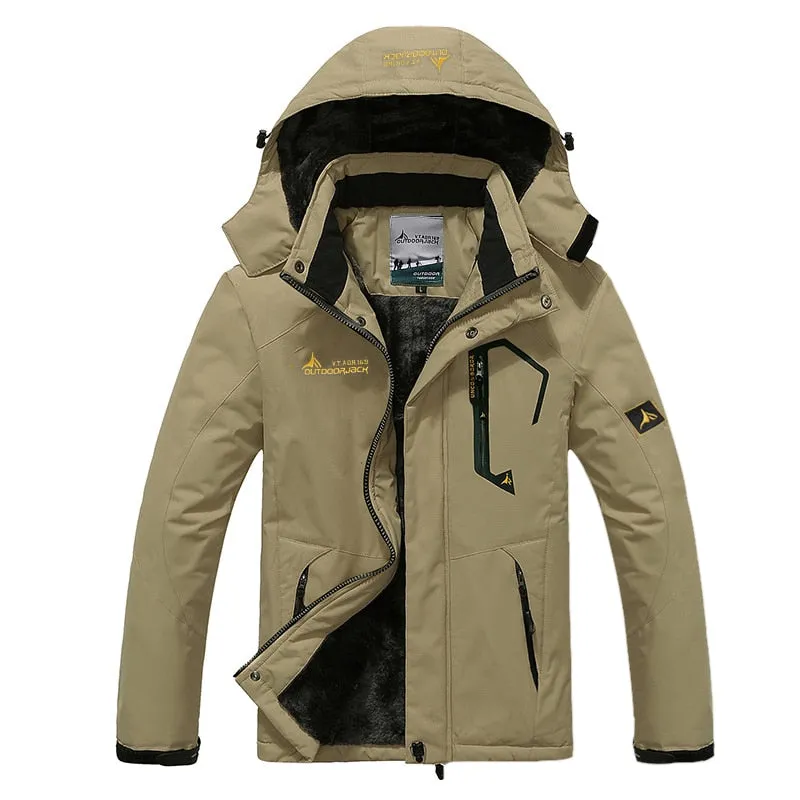 Warm Snow Fleece Windproof Jacket