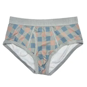 Wayne Brief | Grey Checkerboard