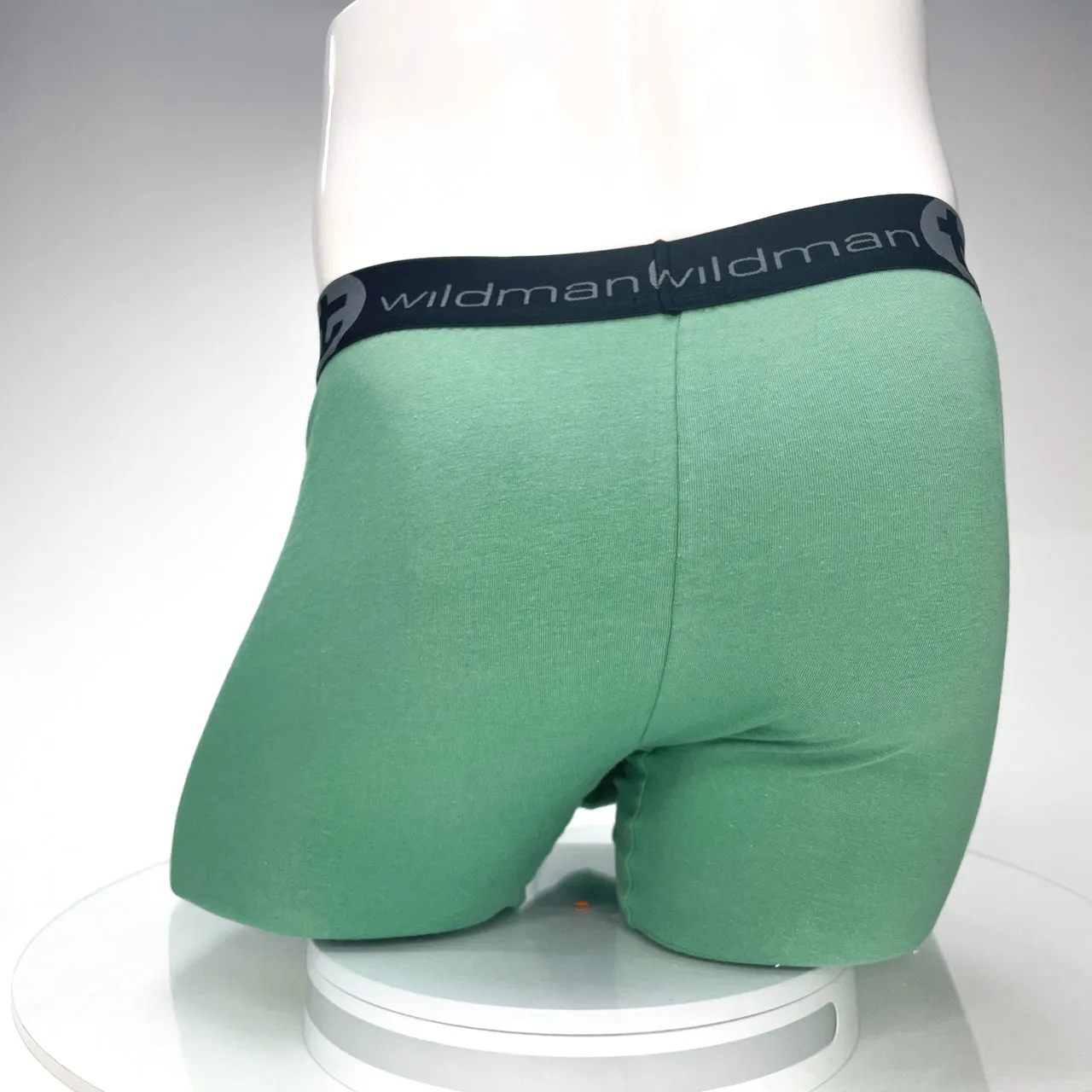 WildmanT Cotton Monster Cock 5" Inseam Boxer Green