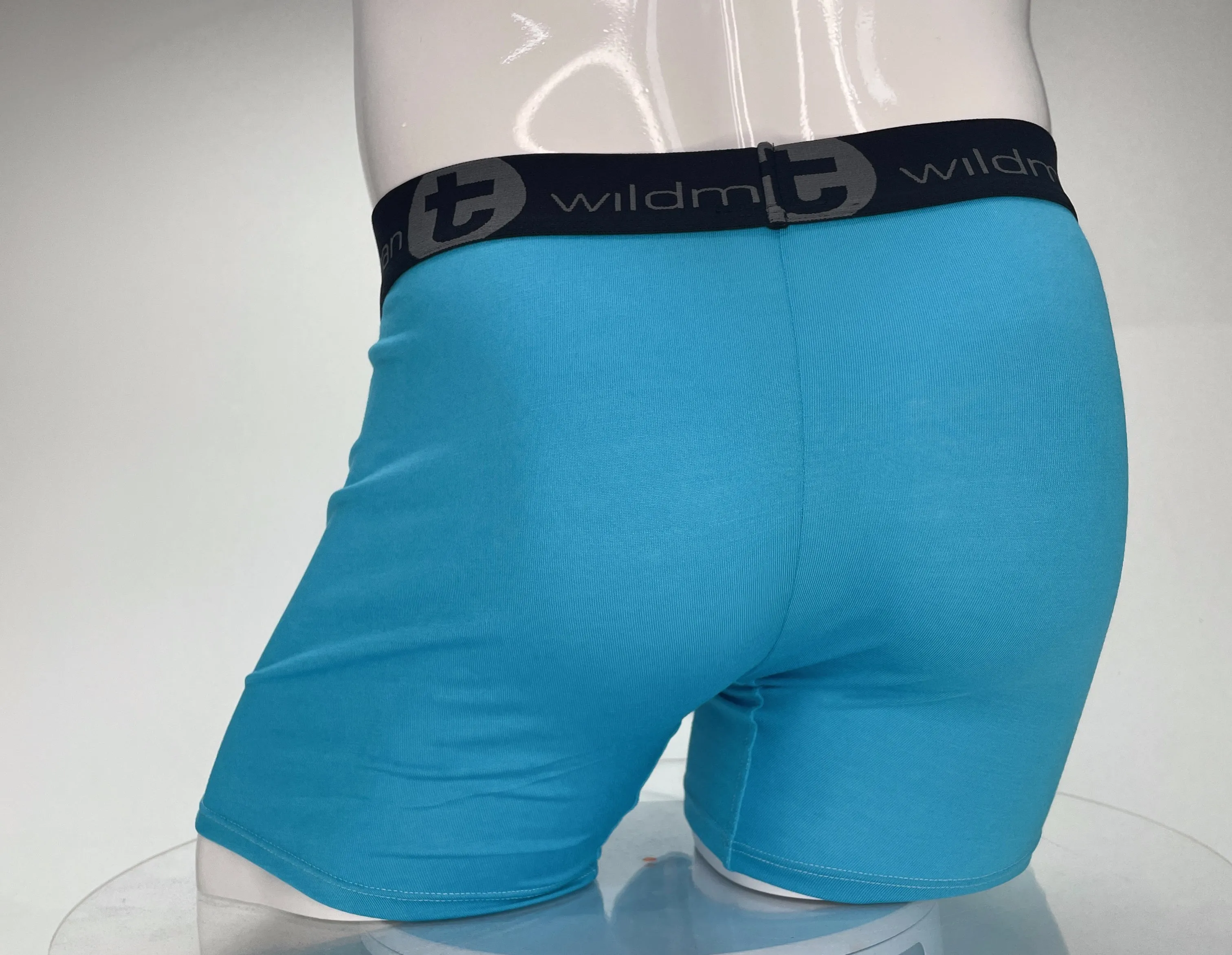 WildmanT Modal Monster Cock 5" Inseam Boxer Brief Baby Blue