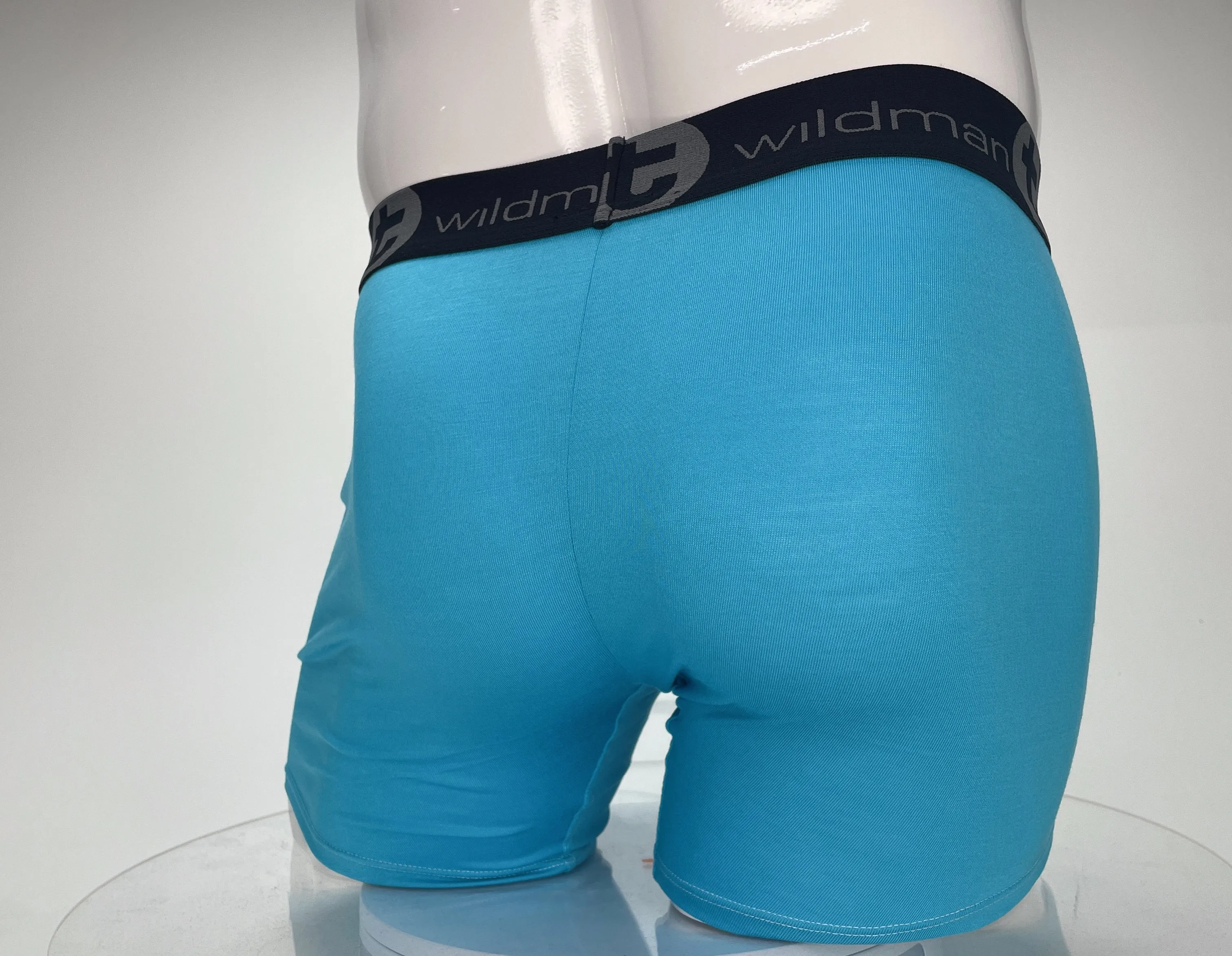 WildmanT Modal Monster Cock 5" Inseam Boxer Brief Baby Blue