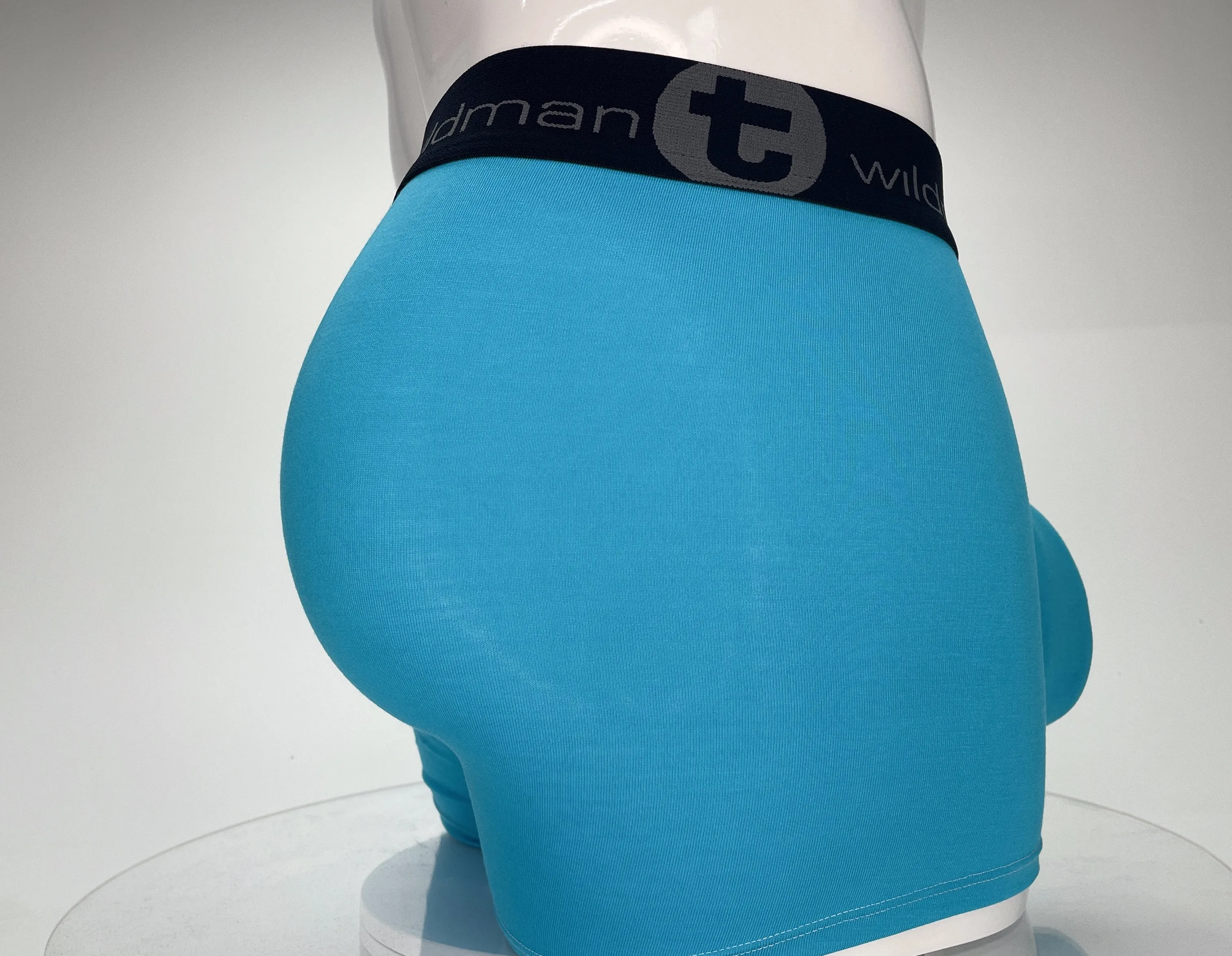 WildmanT Modal Monster Cock 5" Inseam Boxer Brief Baby Blue