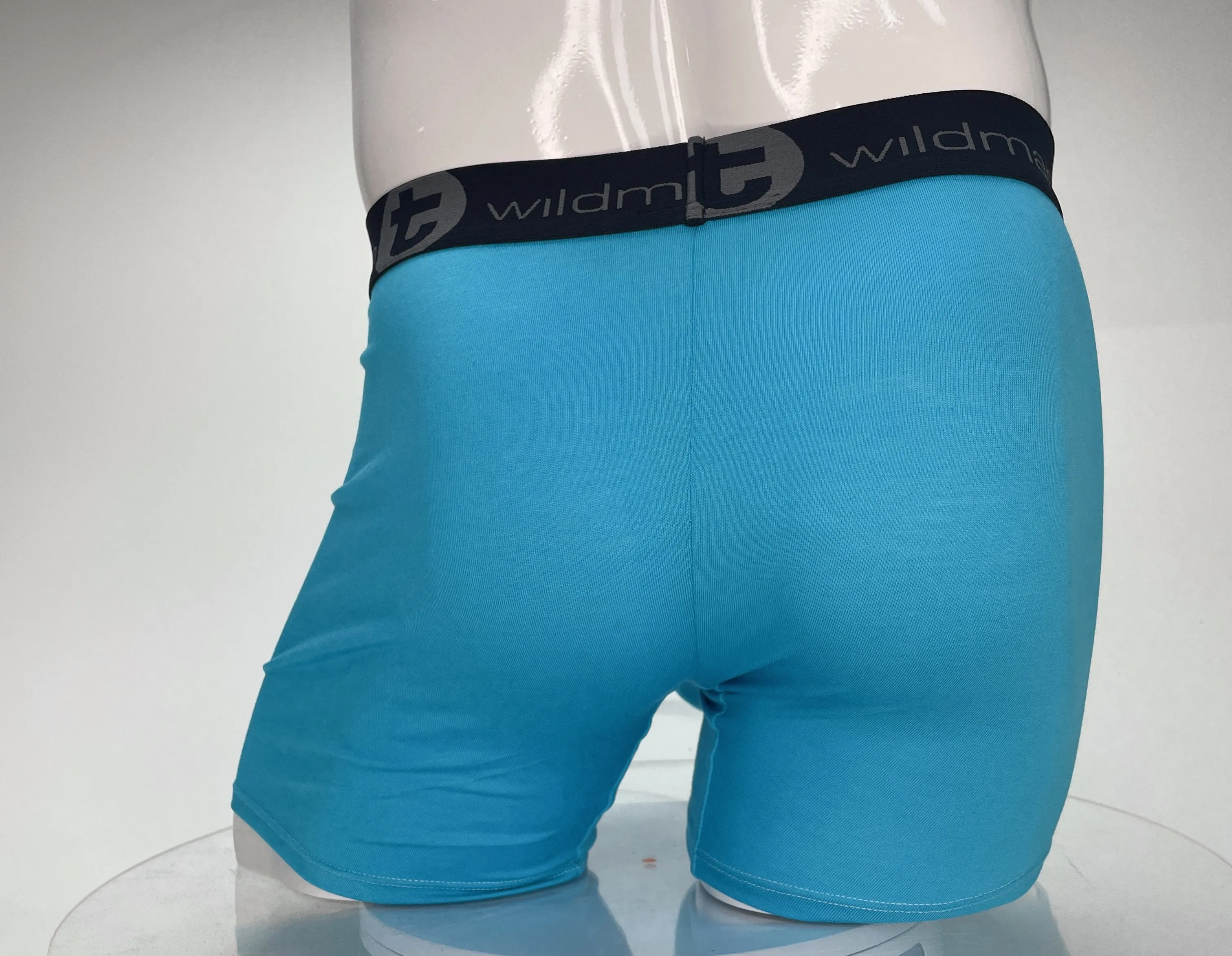 WildmanT Modal Monster Cock 5" Inseam Boxer Brief Baby Blue