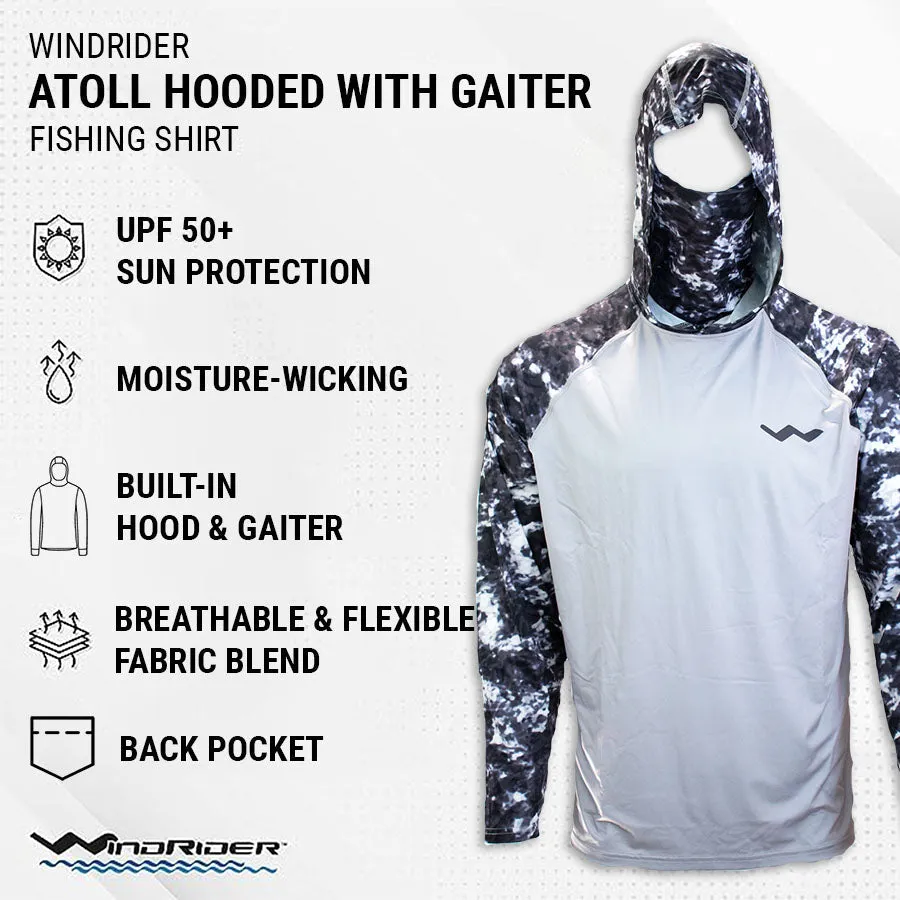 WindRider Atoll Hooded Shirt with Gaiter