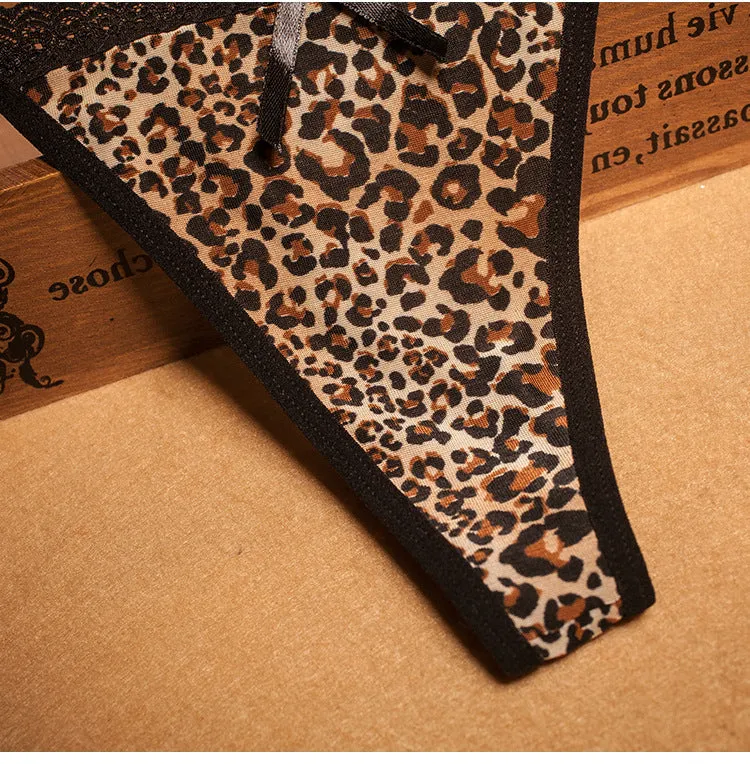 Women's Personalized Leopard Print Underwear