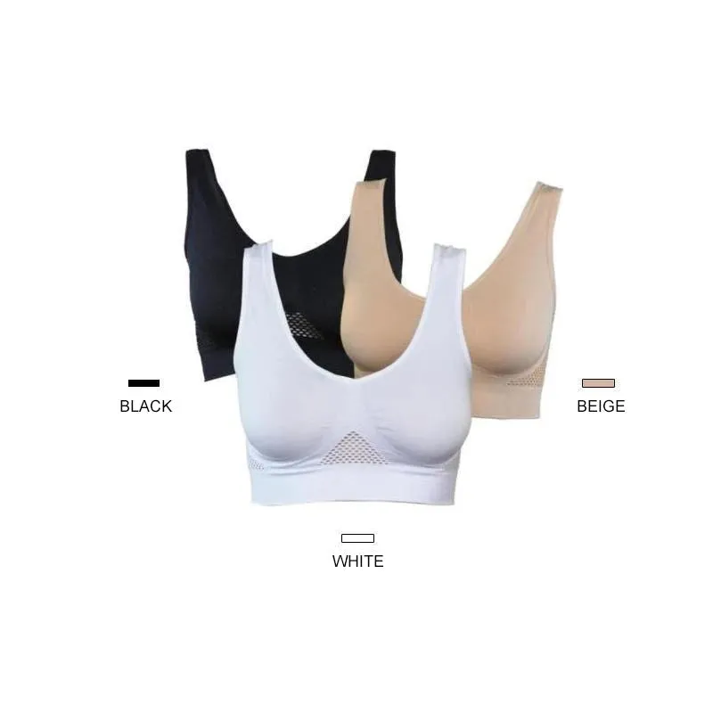 Women's seamless & non-wired comfort bra