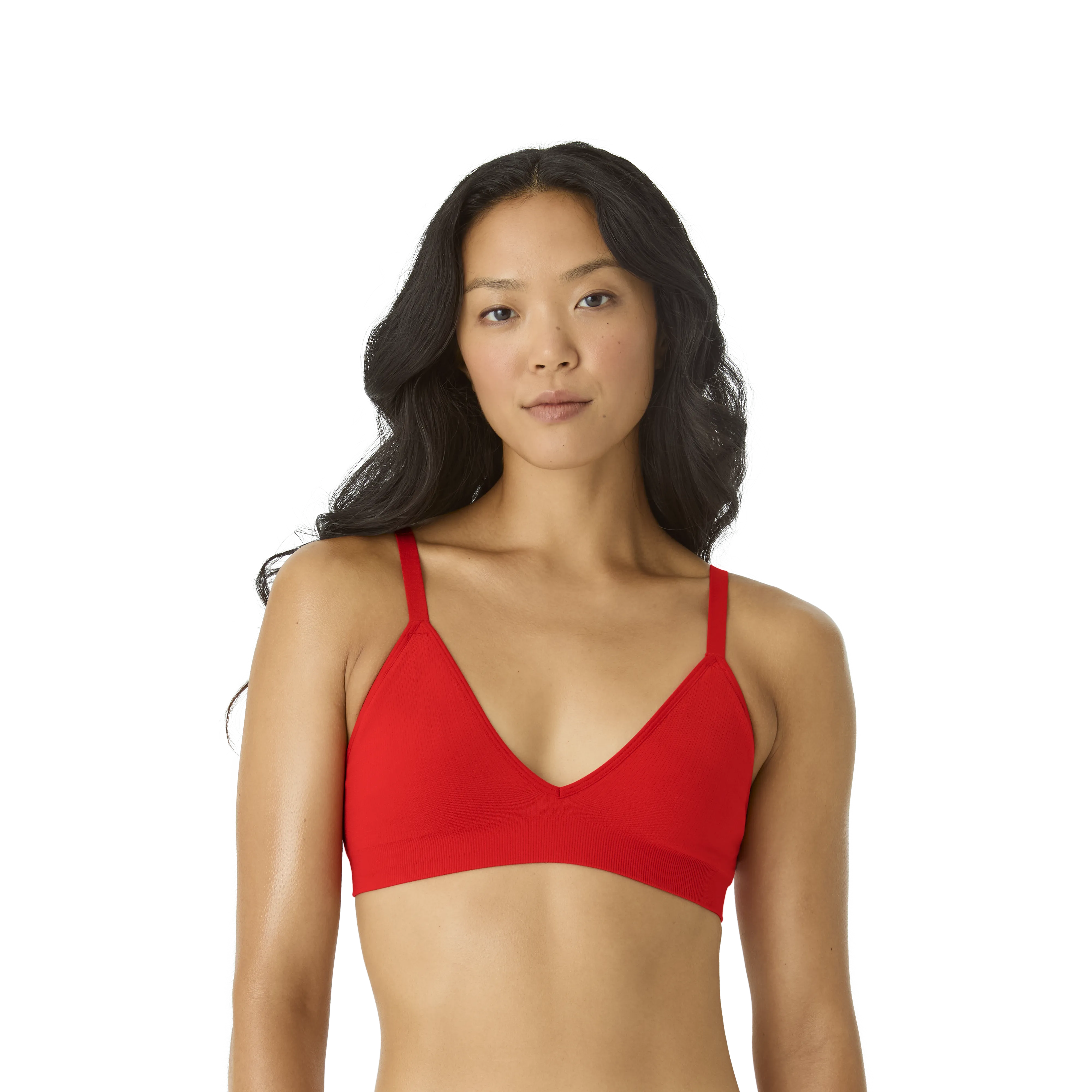 Women's Seamless Triangle Bralette 4-Pack