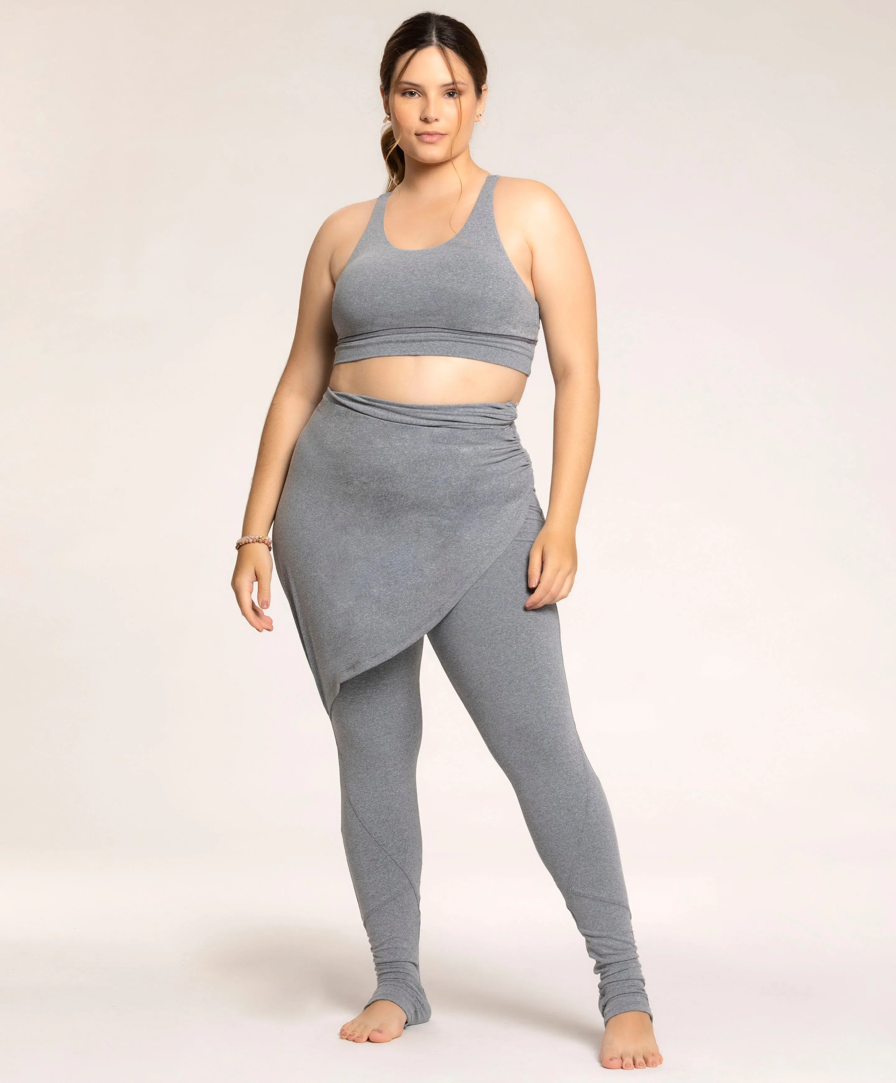 Wrap Up Leggings Gray