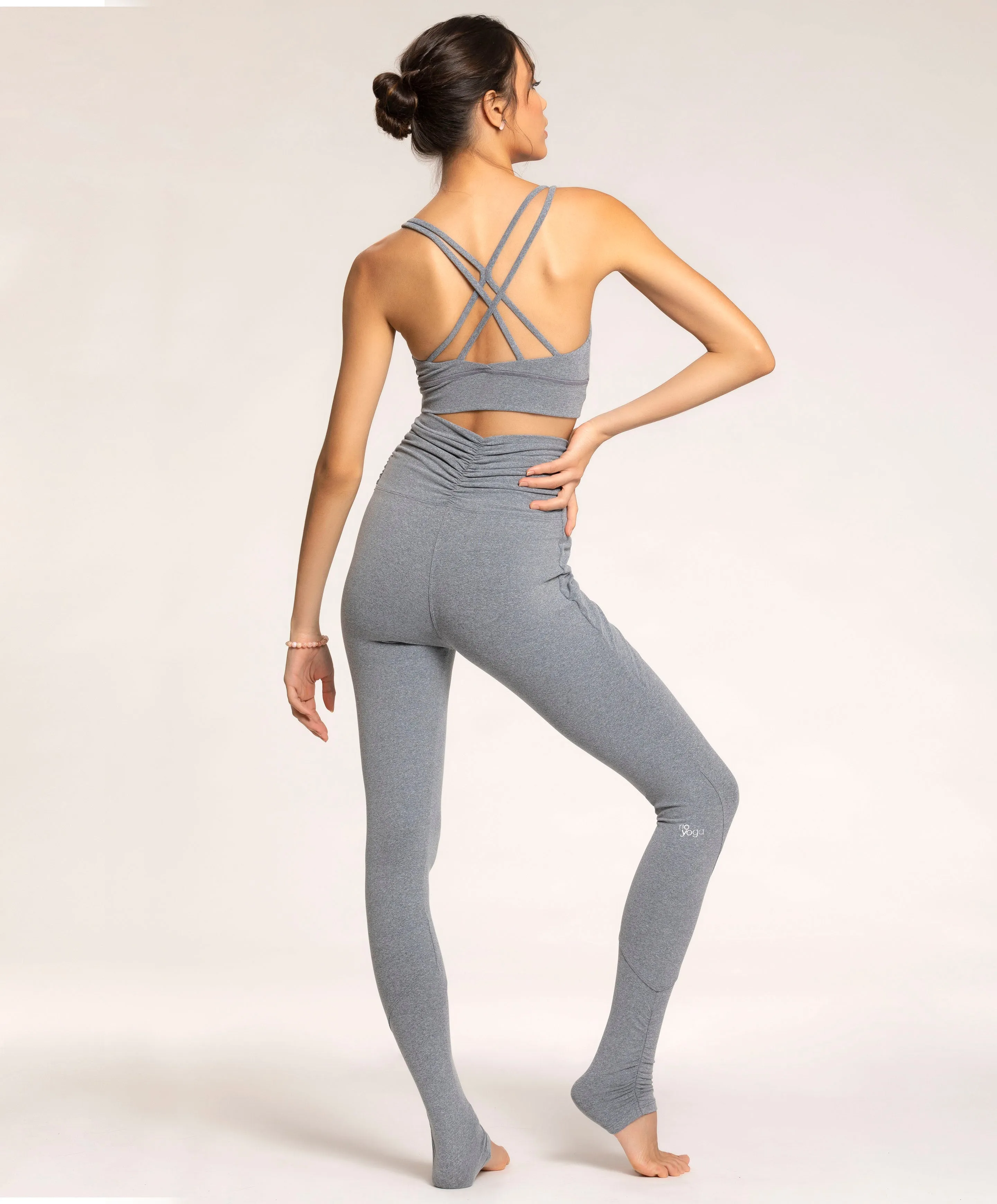 Wrap Up Leggings Gray