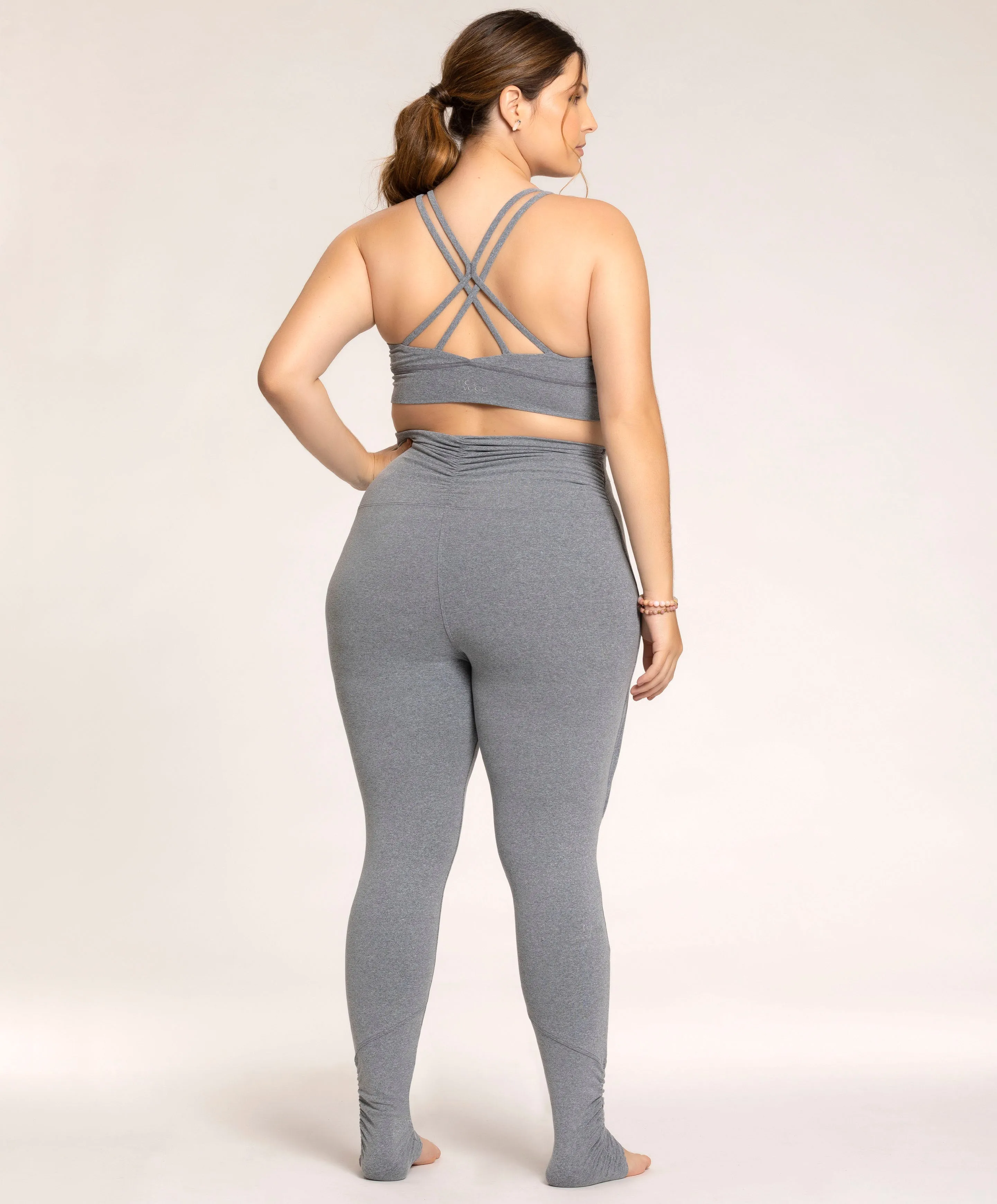 Wrap Up Leggings Gray